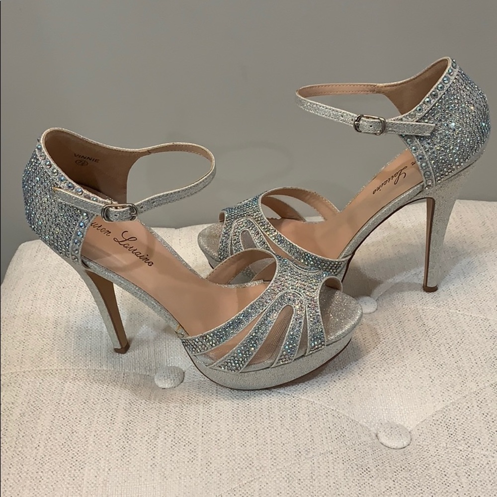 Silver heels